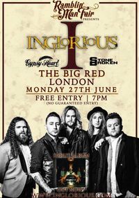 Big Red, London (with Inglorious).