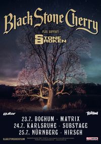 Karlsruhe - Substage supporting Black Stone Cherry