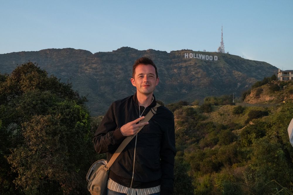 Gabriel Latis – At the Hollywood Sign, Los Angeles
