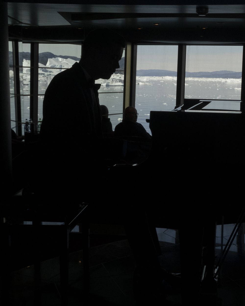 Gabriel Latis – Piano Performance in Greenland