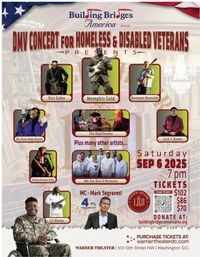 DMV CONCERT FOR HOMELESS & DISABLED VETERANS