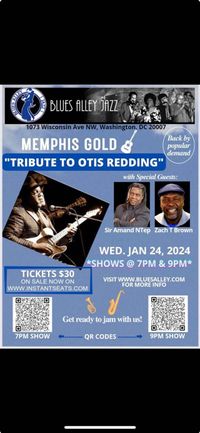 Memphis Gold - Tribute to Otis Redding
