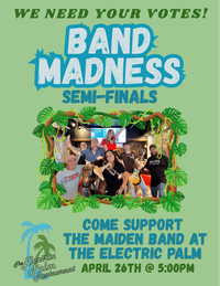 Band Madness with The Maiden Band - aka “BATTLE OF THE BANDS” 🎉