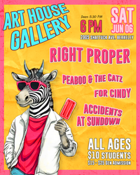 Right Proper hosts: All Ages Indie Rock Night