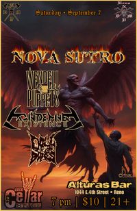 NVDM presents NOVA SUTRO, Wendell & The Puppets, Condemned Existence, Doll Bones