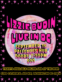 Lizzie Budin: Live in DC!