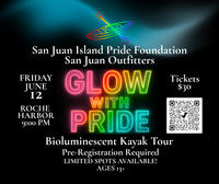 Glow With Pride: Bioluminescent Kayak Tour!