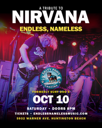 Endless, Nameless - A Tribute to Nirvana @ Salty Paws Cantina (formerly Surf Dog's)