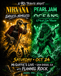 Grunge Revival:  Nirvana + Pearl Jam Tribute