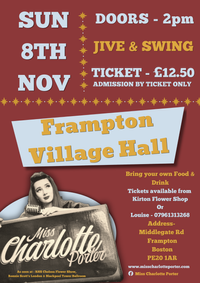 Miss Charlotte Porter - Frampton Village Hall