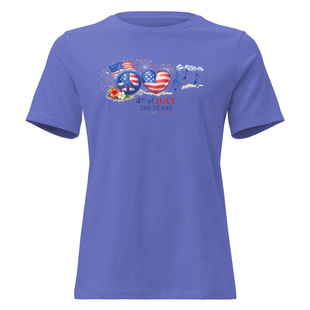 July 4th Women's Relaxed T-Shirt 
