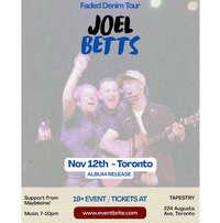 Joel Betts Faded Denim Album Release Show