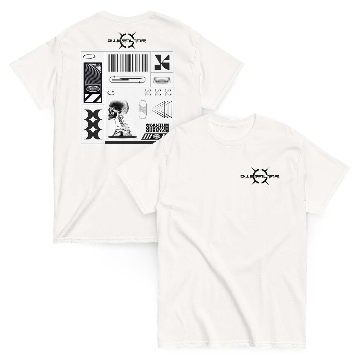 Classic Cybernetic Tee White/Black