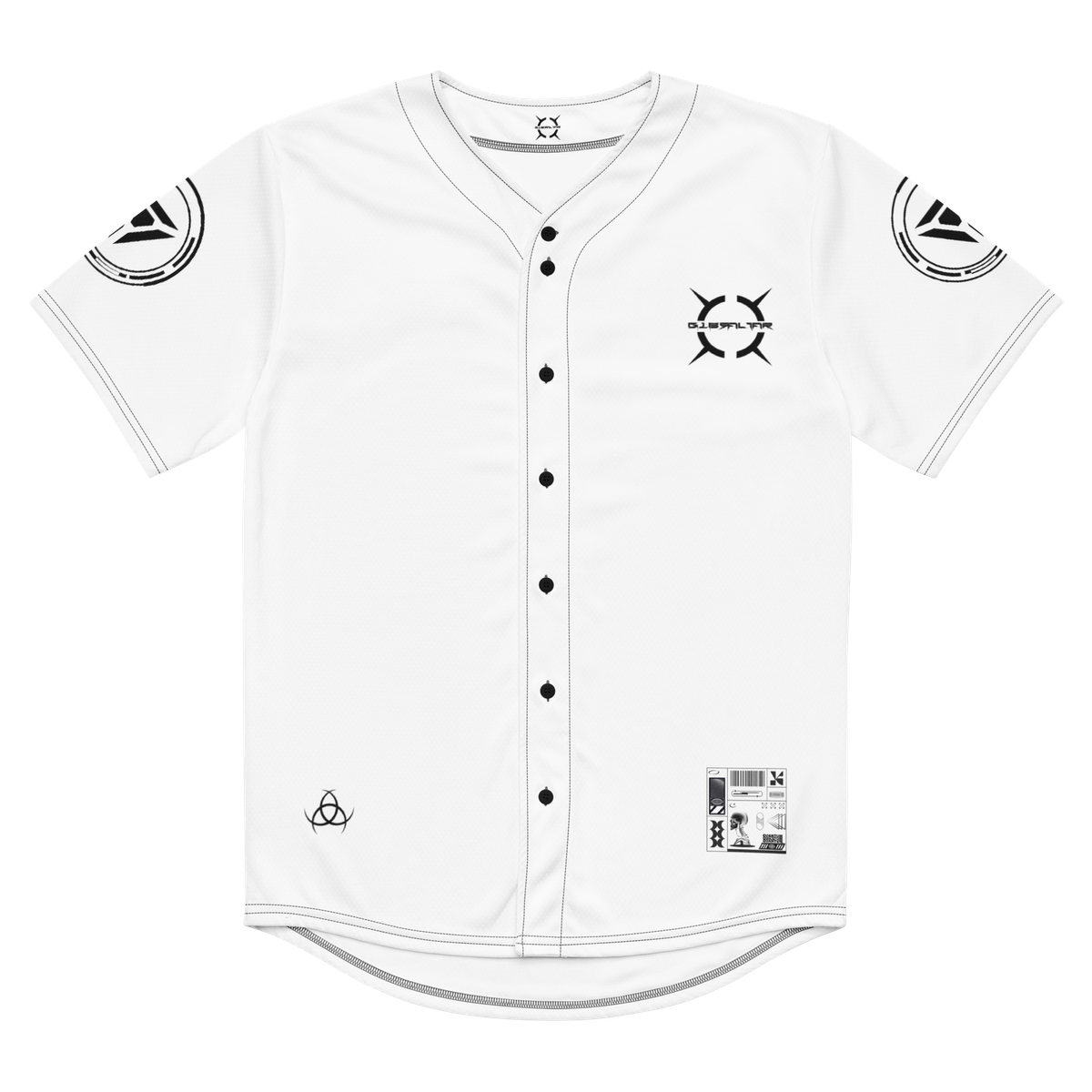 Cybernetic Jersey White/Black