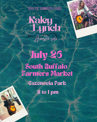 Kaley Lynch acoustic at South Buffalo Farmer's Market