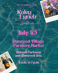 Kaley Lynch at Elmwood Village Farmer's Market 
