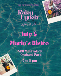 Kaley Lynch acoustic at Mario's Bistro 