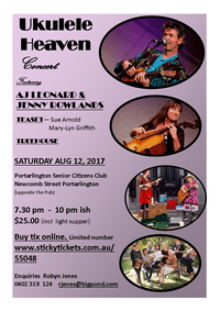 Ukulele Heaven Concert