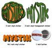 Stickers and Button Set