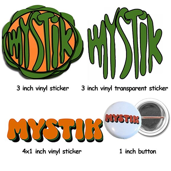 Stickers and Button Set