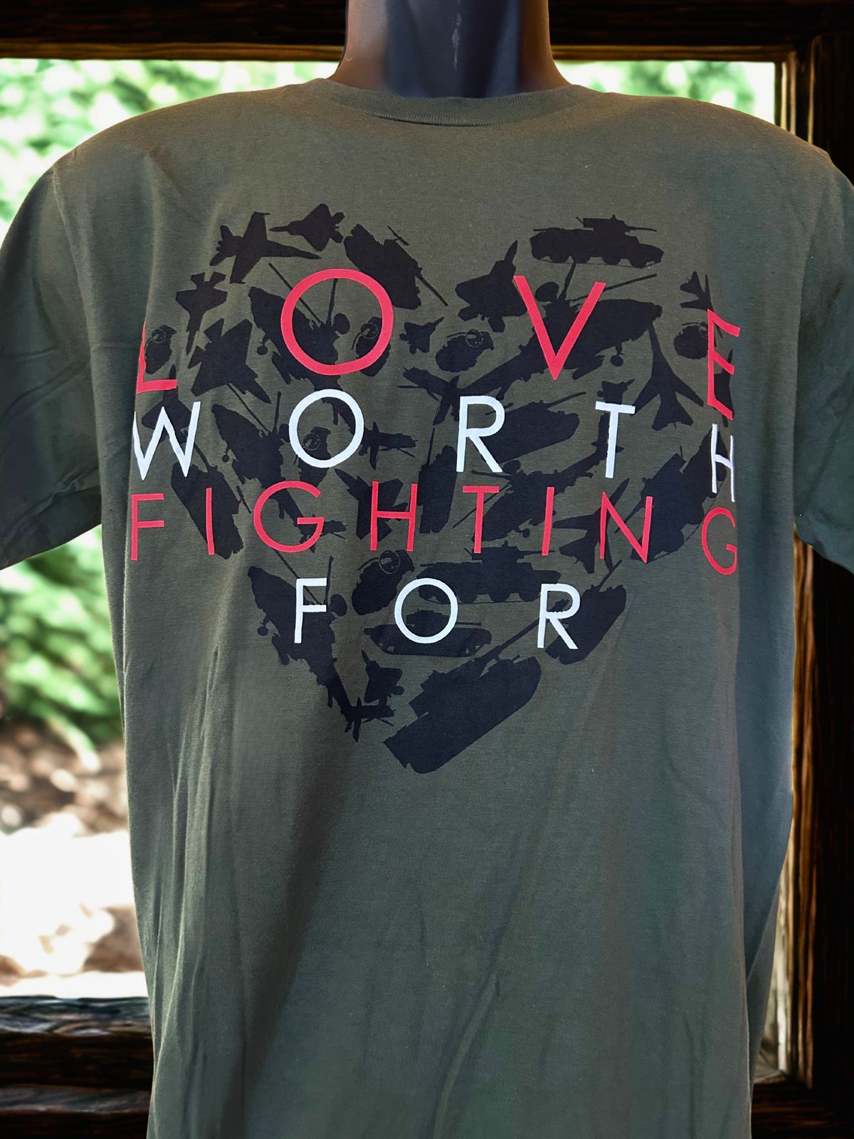 Army Green LWFF   T-shirt