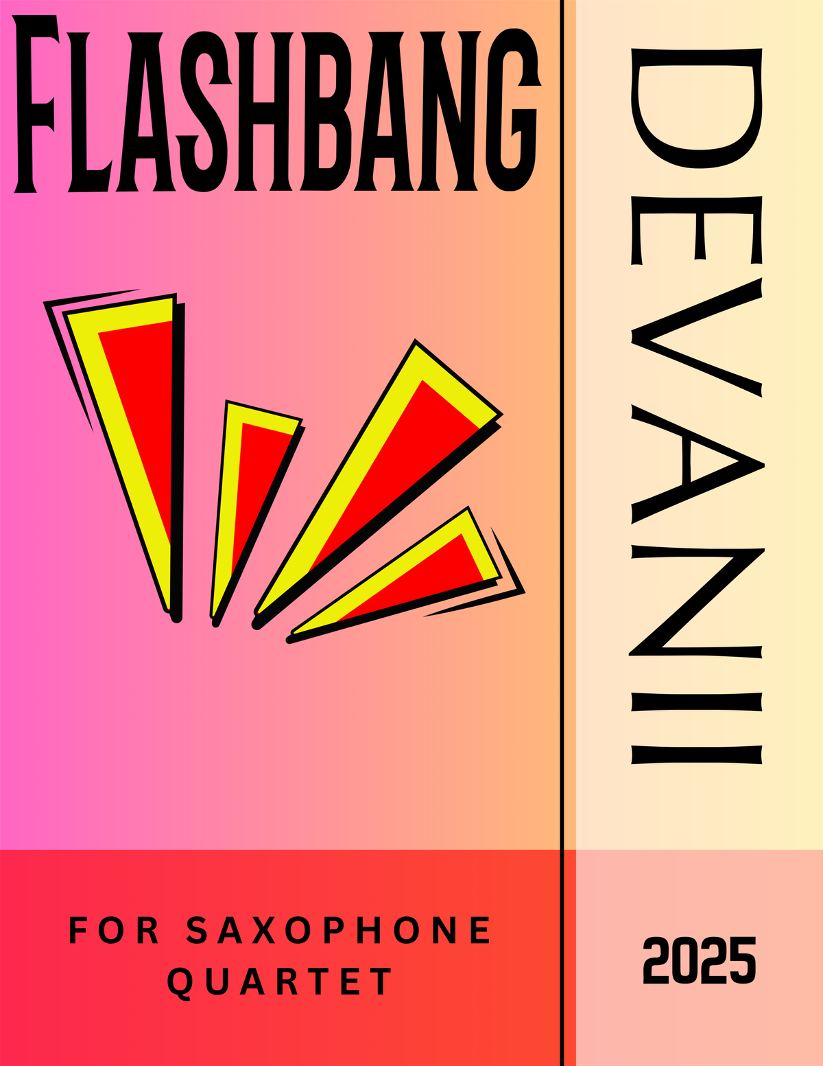 Flashbang - saxophone quartet