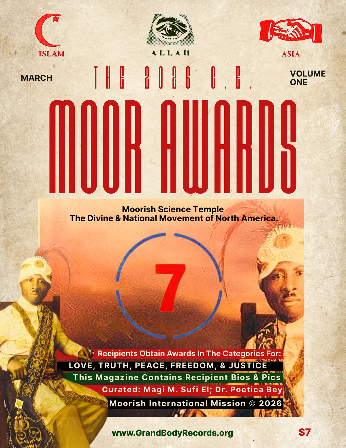 MOOR TOUR AWARDS BOOK 