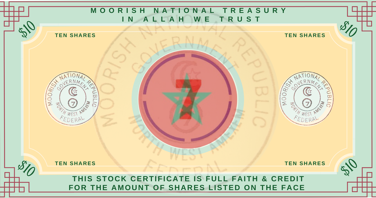 MOORISH TREASURY GIFT CARD