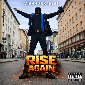 VishnuExpress AI image, VishnuExpress Highlife Music Finland, VishnuExpress Musiclothing Vibes, VishnuExpress MC Promotion, VEMusic Music Release, Independent Record Label, MAH VishnuExpress 