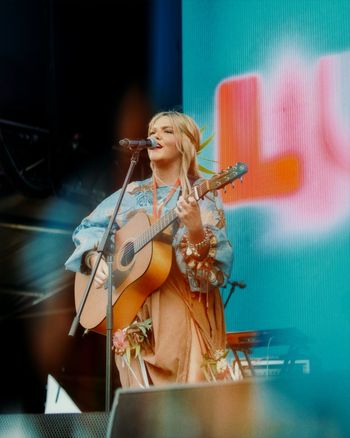 Supporting Crowded House and Thelma Plum 'Golden Hour' on Bondi Beach
