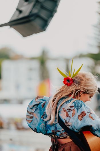 Supporting Crowded House and Thelma Plum 'Golden Hour' on Bondi Beach
