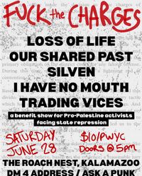 Fuck the Charges - A benefit show for pro-Palestinian activists