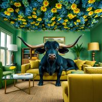 Green Walls by Black Angu$