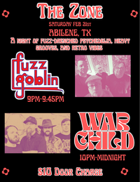 War Child Live at the Zone w/ Fuzz Goblin