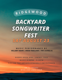 Backyard Songwriter Festival 