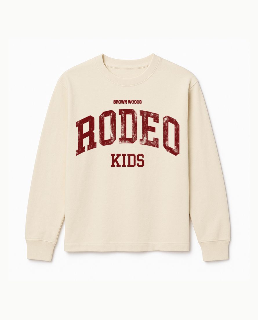 Rodeo Kids - longsleeve boxy tee (enfant)