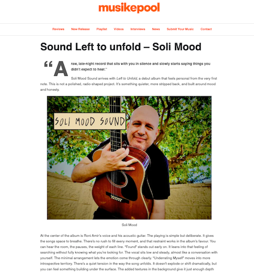 Musikepool Review - Soli Mood Sound