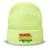12" Cuffed Knit Rasta logo Beanie