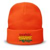 12" Cuffed Knit Rasta logo Beanie