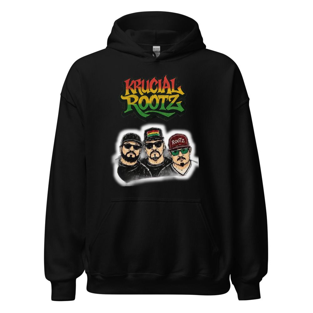 Krucial Rootz Face Hoodie