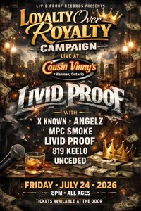 X KnowN AngelZ Opening up for LPR MOBB