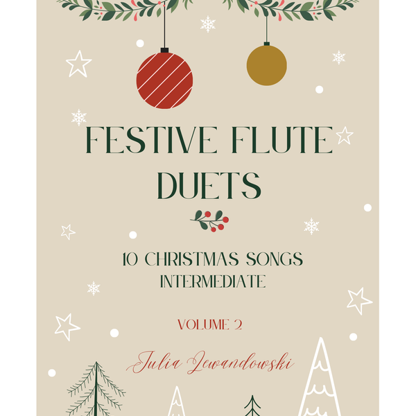 Festive Flute Duets, Intermediate, Vol. 2