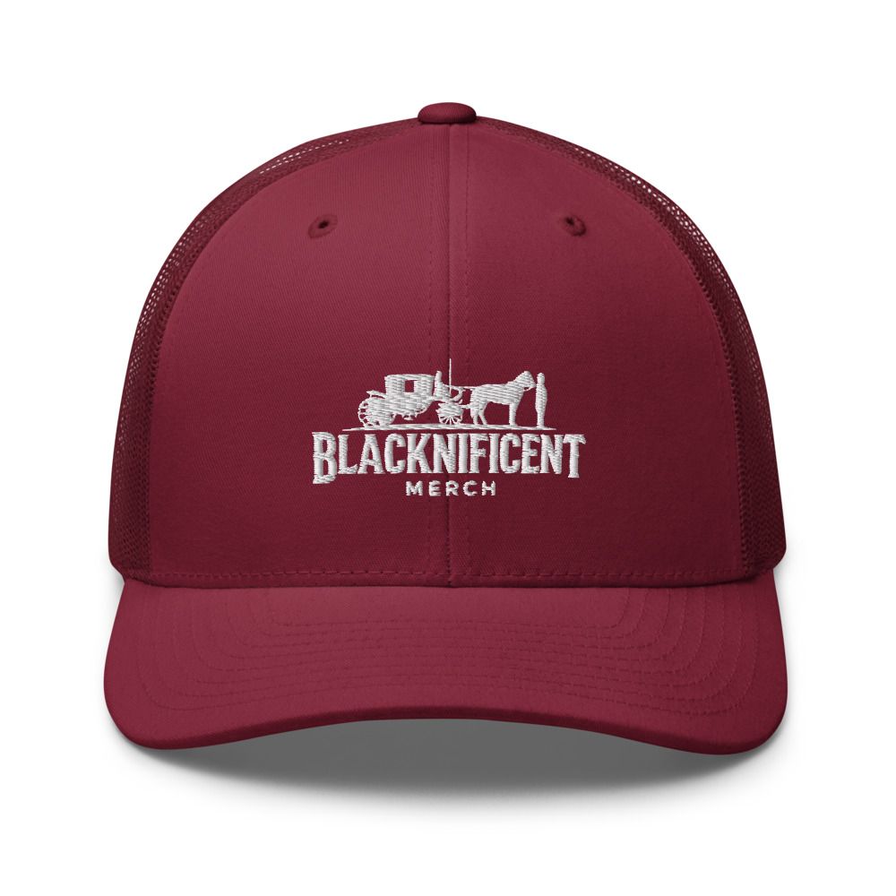 Blacknificent Retro Trucker Hat 