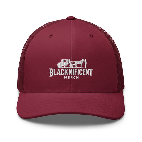 Blacknificent Retro Trucker Hat 