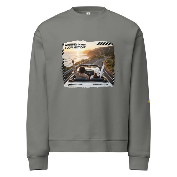 "Winning In Slow Motion" Crew Neck Sweatshirt