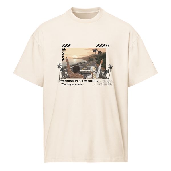 "Winning In Slow Motion" Unisex Box Tee 