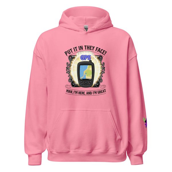 (GPS) Black Native American Inventor-Lyrical Unisex Hoodie 