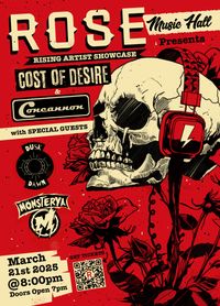 Rising Artist Showcase Featuring Cost of Desire, Concannon, Dusk n Dawn & Monsterya