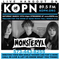 Monsterya LIVE HANGOUT ON KOPN RADIO!