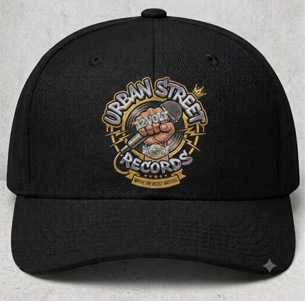 Urban street records fitted hat